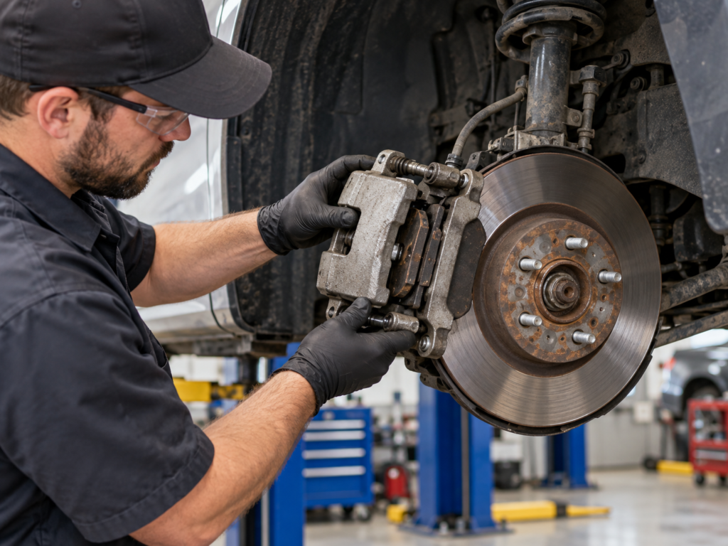 Brake caliper repair