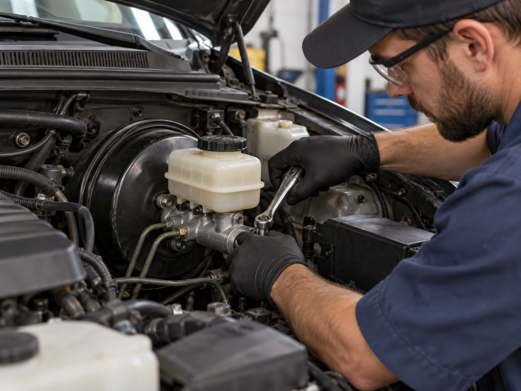 Brake master cylinder repair