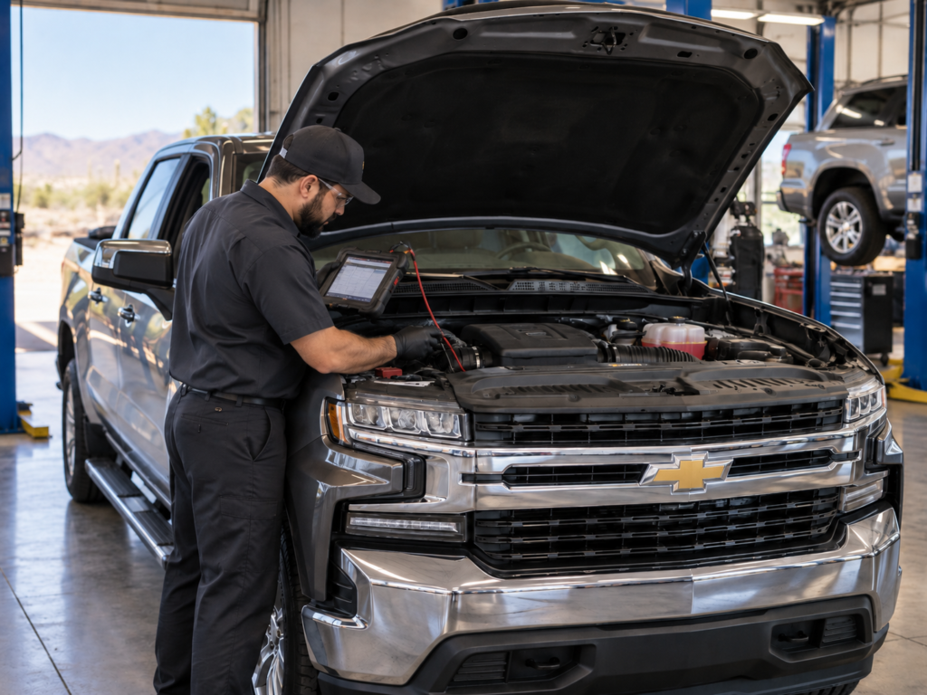 Chevy diagnostics services