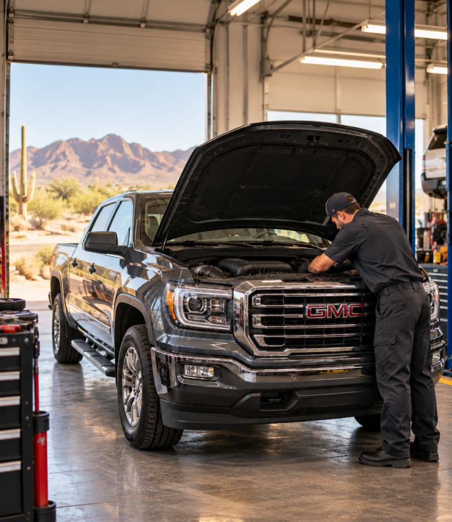 GMC repair shop in Maricopa