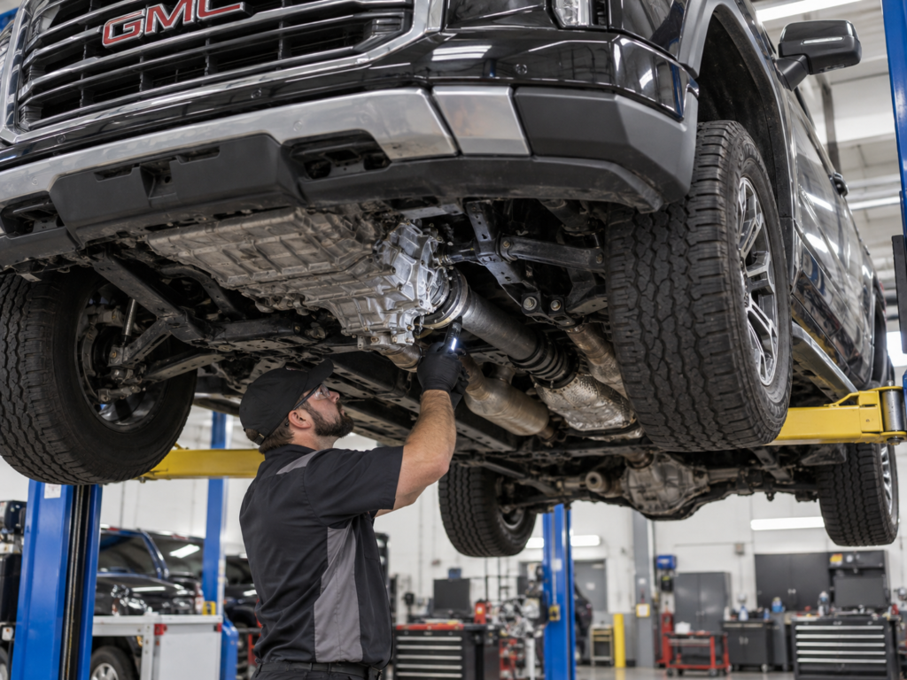 GMC transmission service