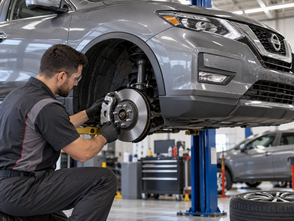Nissan brake repair