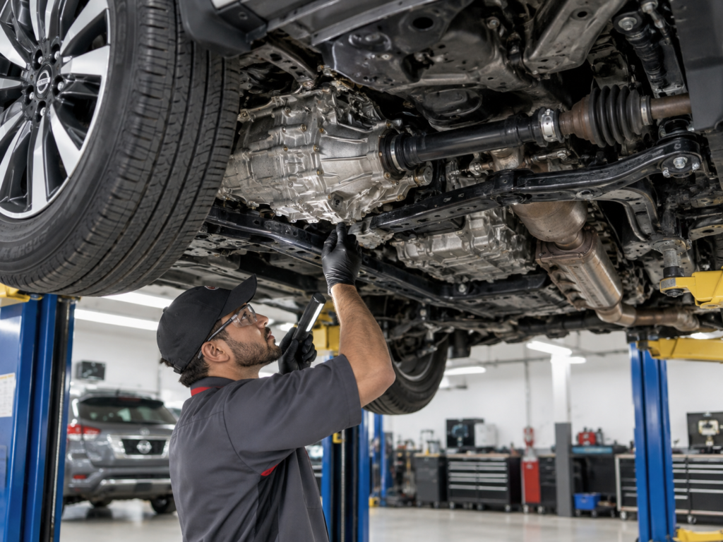 Nissan transmission repair
